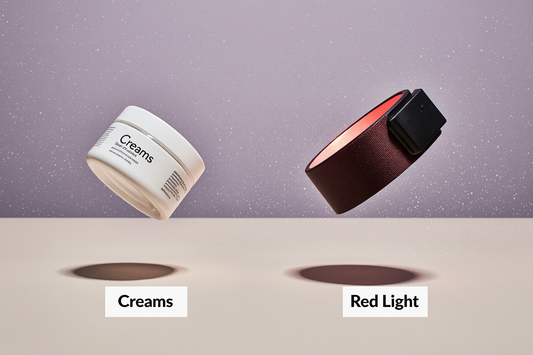 Red Light Therapy vs. Creams: What Really Works for Stubborn Skin Concerns?